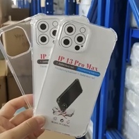 Ốp Điện Thoại Trong Suốt 1.5Mm, TPU Mềm, Chống Rơi Bốn Góc, Cho iPhone 13, 13 Pro Max, 12 Pro Max
