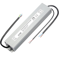 Convertisseur LED extérieur étanche 150W conforme à la norme EMC, haute efficacité, 220-240V/12V/24V, alimentation à découpage IP67, courant constant
