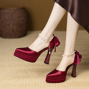 รองเท้าโลฟเฟอร์หนังพื้นนิ่มพรีเมียม สไตล์เจ้าสาว สวมใส่ง่าย แฟชั่นมาแรงปี 2026 ฤดูร้อน-ใบไม้ร่วง สไตล์ฝรั่งเศส แมรี่เจน ส้นสูงลำลอง - Product Image 2