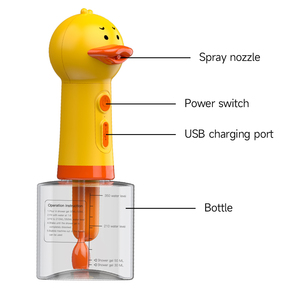 Duck Shampoo Foamer - Electric Dog Cleaning Foam Machine IPX 7 Waterproof 350ML 1200mAh | Soap Dispenser for <b>Pet</b> Bathing - Product Image 5