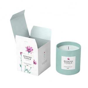 High Quality Custom Design Candle Gift Jar <b>Storage</b> Paper Board Box Packaging Luxury Foldable Candle Packaging Boxes - Product Image 1