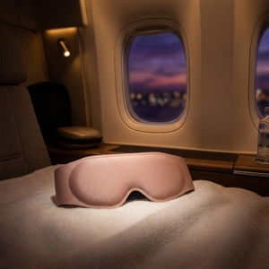 Masque de sommeil 3D en Spandex à pression pour la sieste, occultant la lumière - Product Image 1