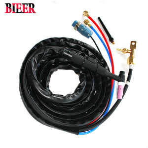 Bid TIG Welding Torch Water Cooled Angled Head 3-20m Custom Length WP18 For Welding Machine - Product Image 2