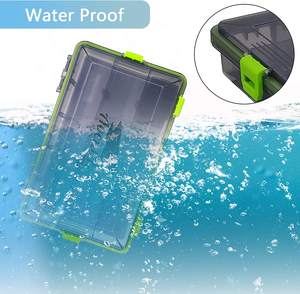Boîtes de pêche étanches, boîte de rangement pour hameçons, boîte de rangement pour Trags, séparateurs réglables transparents, Terminal de pêche (B01) - Product Image 4