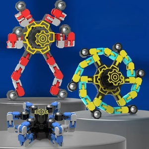 Robot Transformable Antiestrés para Dedos, Juguete Sensorial para Aliviar el Estrés, Juguetes Giratorios Transformables para la Punta de los Dedos - Product Image 5