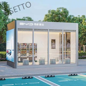 Osetto sang trọng thông minh thân thiện với môi nhà đúc sẵn mô-đun không gian di động viên nang prefab khách sạn nhà nhỏ - Product Image 1