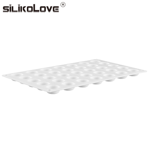MUYULINS Molde de Silicona para Donuts, 35 Cavidades, Grado Alimenticio LFGB, Platino, para Repostería Casera y Fondant - Product Image 3
