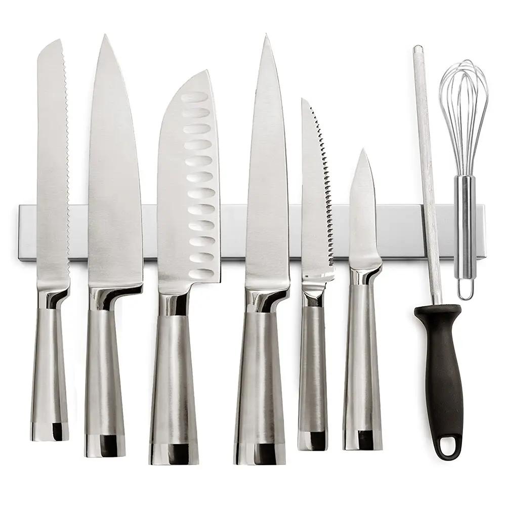 16 Inch di Alta Qualità Porta Coltello Da Cucina In Acciaio Inossidabile Magnetico Knife Holder/Bar/Striscia/Rack/Blocco per la Cucina