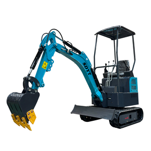热销1.5吨液压迷你挖掘机定制发动机和颜色CE认证家用农用免运费 - Product Image 1