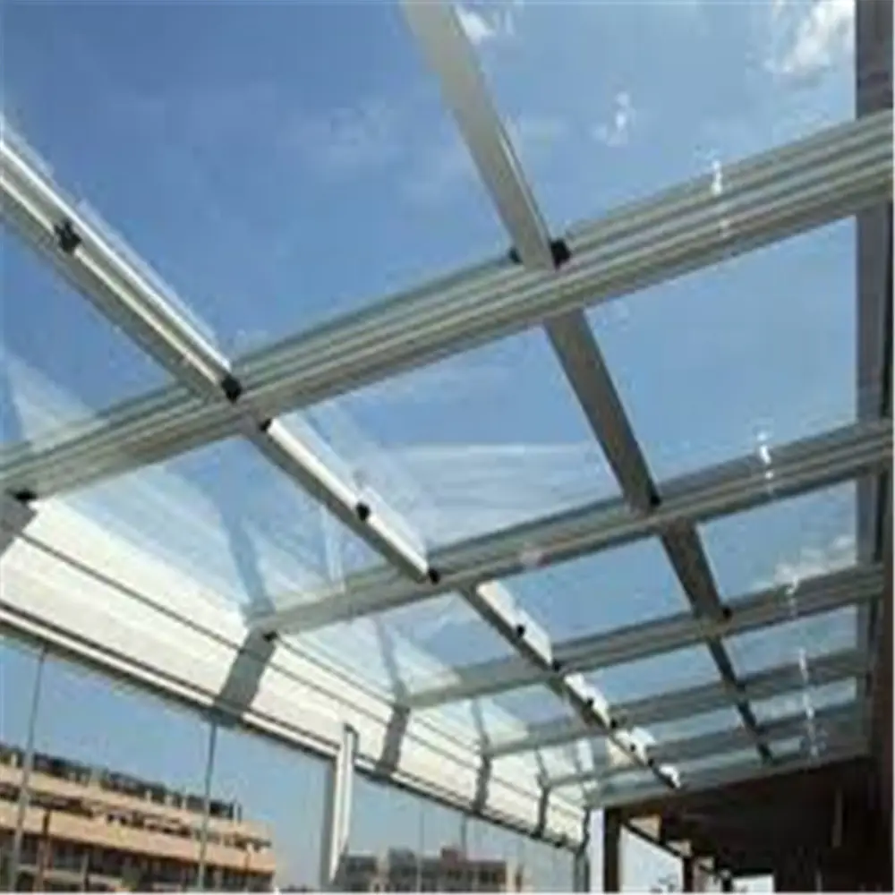 スライド式天窓ガラス屋根パティオパーゴラドームパネル
