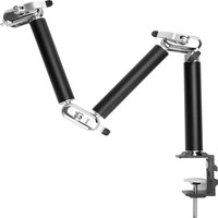 Support de tablette universel portable rotatif Topfree TB-03, pliable, réglable, rotation à 360°, support de bureau en aluminium métallique