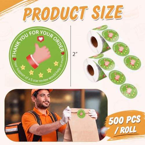 Étiquettes adhésives personnalisées OEM ODM, rouleaux d'autocollants avec logo de marque privée pour bouteilles et emballages, commande en gros prise en charge - Product Image 5