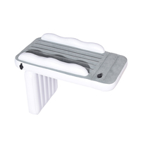 Matelas pneumatique pliable de conception moderne avec housse en PVC souple pour les tout-petits, lit de voyage pour avions, trains à grande vitesse, voitures, meubles de maison