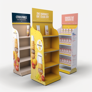 Expositor de cartón plegable para <span class=keywords><strong>supermercado</strong></span>, estante para golosinas, cadena, tienda, venta al por menor - Product Image 2