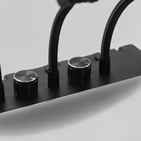 Anneau lumineux professionnel de 18 pouces (45 cm) à LED 45 W 3000-6000 K pour la photographie, les selfies, le maquillage, la diffusion en direct, l'éclairage d'appoint