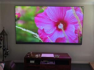 80Inch 4K PET Crystal Ánh Sáng Xung Quanh Từ Chối Ust Clr Màn Hình Cho <span class=keywords><strong>Xiaomi</strong></span> <span class=keywords><strong>Mi</strong></span> UST Ngắn Ném <span class=keywords><strong>Laser</strong></span> Chiếu - Product Image 2