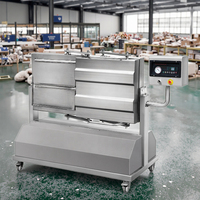 Scelleuse verticale industrielle pour poissons, dattes, machine automatique à emballer sous vide à double chambre, brique de riz, scelleuse sous vide liquide