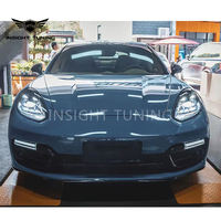 Plastique PP 970.1 970.2 mise à niveau vers 971 GTS design lifting pare-chocs de voiture kit carrosserie pour Porsche Panamera 970 10-16 à 971 GTS kit carrosserie