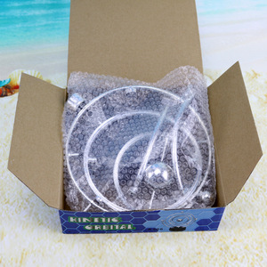ZD375 vente en gros de jouets boule de balançoire en métal ornements décoratifs pour la maison cadeaux artisanat créatif <span class=keywords><strong>mouvement</strong></span> céleste perpétuel jouets de bureau - Product Image 4