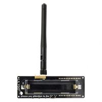 TTGO T-Beam V1.1 ESP32 433/868/915/923Mhz WiFi Module sans fil GPS N EO-6M LORA 32 18650 Support de batterie PCB personnalisé