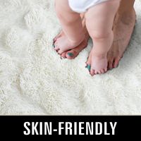 EiffelHome Tapis de sol carré personnalisable en peluche épaisse à poils longs, antidérapant, couleur unie, pour canapé et chambre, taille complète, lavable en machine