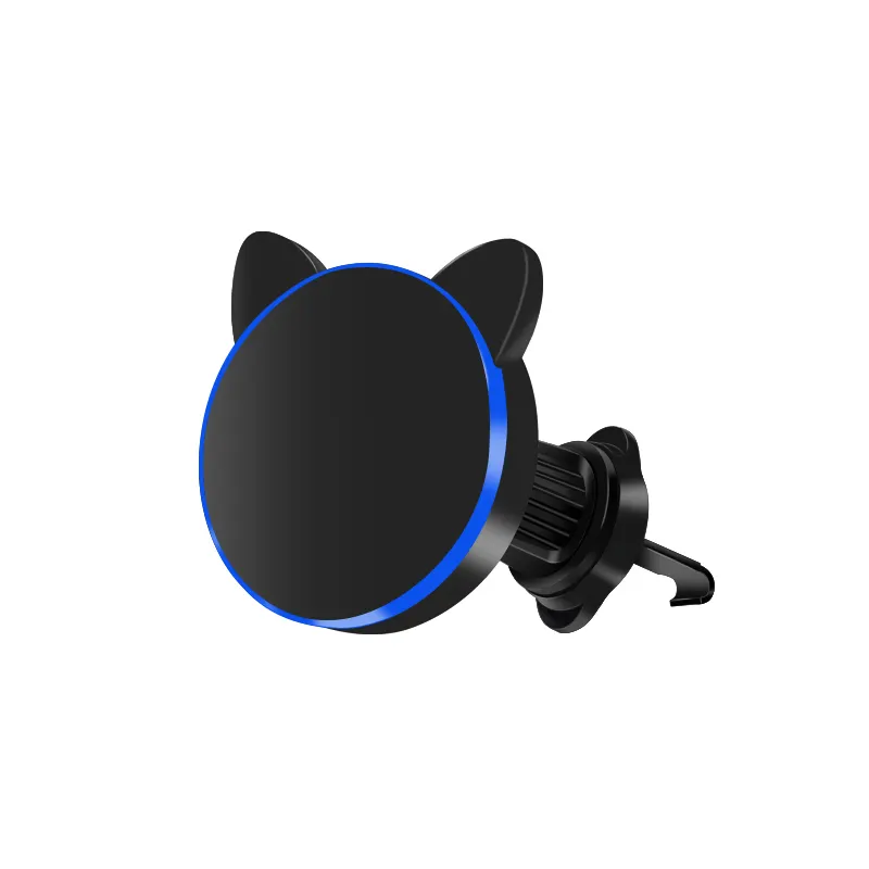 Aromatherapy 15W Fast Charging Car Mount with Cute Cat Ears Efficient and Soothing