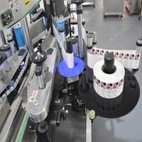 Machine d'étiquetage double face, étiqueteuse trois faces, équipement d'étiquetage pour grands contenants en plastique