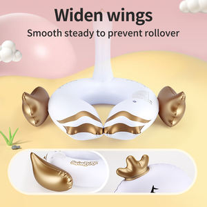 स्विबोबो स्वैन बेबी सीट इंफ्लेटेबल तैराकी बच्चों के तैराकी मॉडल ग्रीष्मकालीन पूल बच्चों के स्विमिंग रिंग मॉडल ग्रीष्मकालीन पूल बच्चों को तैरता - Product Image 4