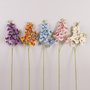 Orquídeas Phalaenopsis Artificiales, 21 Miniaturas de Goma Suave, Alta Simulación, Decoración para Bodas y Hogar - Product Image 3