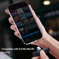 Pack de 1/2 adaptateurs USB Type C (femelle) vers iOS (mâle) compatibles avec iPhone 14 13, connecteur audio Plug & Play pour microphone et mini-récepteur