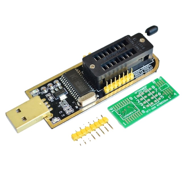 Ch341 USB Programmer 24/25 Bios Flash Burner for Motherboard Routing and LCD Display ICs Product