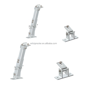 Système de montage <span class=keywords><strong>solaire</strong></span> sans rail Art Sign, inclinaison réglable, pieds avant et arrière, support PV en aluminium, système de <span class=keywords><strong>fixation</strong></span> pour toit <span class=keywords><strong>solaire</strong></span> - Product Image 3