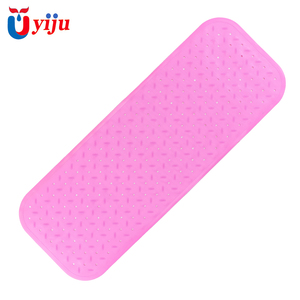Tapis de sécurité antidérapant extra long pour baignoire et douche YIJU, avec ventouses, lavable, avec trous de drainage - Product Image 6