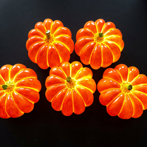 Pumpkin Fiberglass Sculpture <b>Lights</b> for Halloween Festivals Theme Parks <b>Shopping</b> Malls and Outdoor Displays Projects - Product Image 1