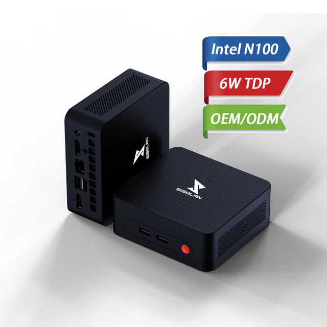 N100 Mini Computer 2025 New HD INTEL Decoding 4K Output Office Entertainment Online Learning Film and Television Compact Host