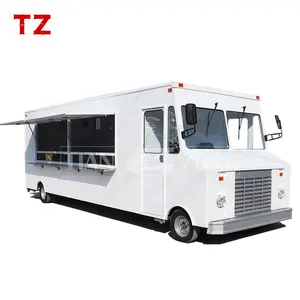 TIANZONG-Camión de comida móvil V58, remolque de comida grande, mejor modelo, carrito de comida