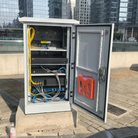 Armoire de commutation réseau de 19 pouces, équipement de télécommunication en extérieur, boîte électrique étanche, boîtier d'enclosure, armoire à batterie