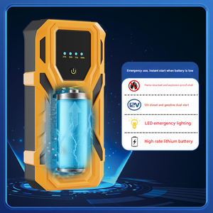 נייד 12v 37000mah אוטומטי מאיץ הסוללה לקפוץ בנק כוח מתנע בנק עם אור הוביל עבור מכוניות משאיות אופנועים - Product Image 5