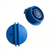 1K0121407A EA888 Sistema de refrigeración del motor Tanque de expansión de refrigerante con tapa para VW Beetle Passat CC Golf Audi TT Quattro A3 Q3