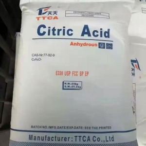 Acide citrique monohydraté Yingxuan de qualité alimentaire, régulateur d'acidité pour l'aromatisation des jus de fruits et des boissons - Product Image 3