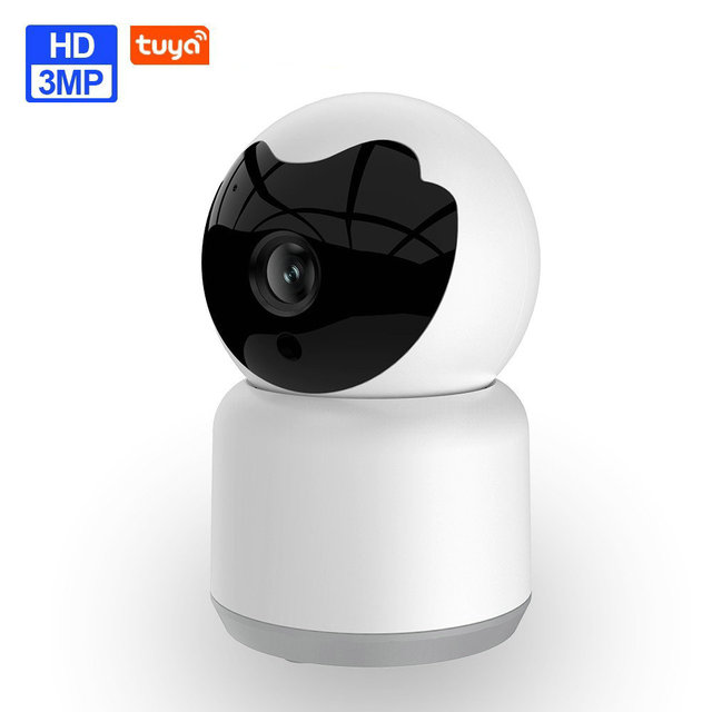 Indoor Wireless Remote Control Home Security Camera 1080P Auto Tracking WiFi Tuya Baby Monitor Night Vision CMOS PTZ Two-Way