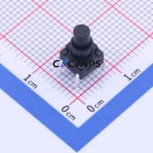 K2-1839DQ-N4SW-02 Tactile Switch Through hole Component (THT) Switch 2.5N Through Hole 6.2mm 6.2mm - Product Image 1