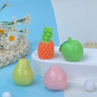 Gesimuleerde fruit squishy blind bag party-favour, willekeurig gemengd, stressverlichtend, grappig cadeau