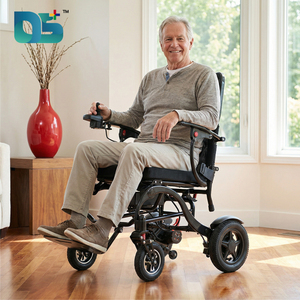 <span class=keywords><strong>Silla</strong></span> de Ruedas Eléctrica Ultraligera de 17 kg con Marco de Fibra de Carbono, Batería de Litio de 500 W de Potencia Asistida para Movilidad - Product Image 3