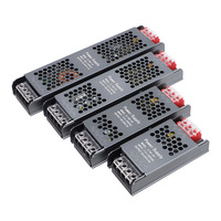 Transformateur d'alimentation industriel à sortie unique pour boîte lumineuse LED semi-encapsulée à diamant noir à commutation