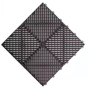 Tapis en grille PP antidérapant pour station de lavage de bus et de camions, haute résistance, drainage rapide, panneaux faciles à remplacer - Product Image 2