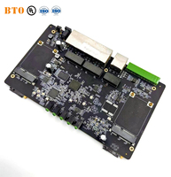 Assemblage professionnel de circuits imprimés (PCBA) OEM pour modules de communication RF 5G, technologie SMT haute fréquence, certifié ISO9001