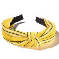 Bandeau à nœud croisé pour femmes, bandeau élastique polyvalent, accessoires de cheveux pour dames