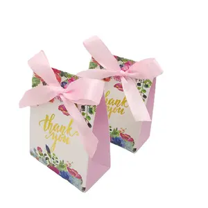 厂家直销小婚庆喜糖展示包装巧克力纸袋花式感谢礼盒