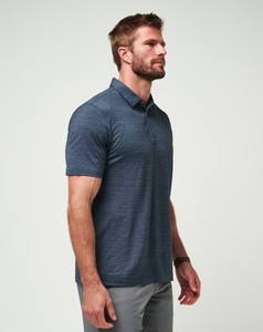 Polos de <span class=keywords><strong>golf</strong></span> à séchage rapide pour hommes de haute qualité personnalisés polos confortables en gros à motif de couleur unie extensible dans les quatre sens - Product Image 2